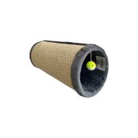 UNUSUAL- Tunel para gatos de interior de sisal 20x20x52cm Túnel para Gatos con Juguetes, Tubo con Juegos para Hacer Ejercicio,Refugio para Gatos,Mascotas Túnel para gato conejo, tubo, juguete para gatos, túnel de agilidad para gatos  YM52224 - details 1