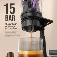 Máquinas de Café Cafetera Cápsulas Espresso Nespresso Portátil Automaticas Para Coche 12V Hibrew H4a 3-En-1, Compatible Con Nes/Dg/Café Molido, Con Soporte Plegable ,Cable USB, para viajar, acampar, conducir, hacer senderismo, pescar, para autocaravanas - details 1