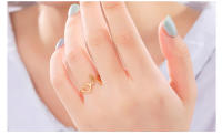 Anillo De Acero Inoxidable Cazador Para Mujer Con Diseño De Corazón Vacío Moda Para Navidad Cumpleaños Amigos Regalos Anillo De Dedo Para Enfermera Médico - details 4