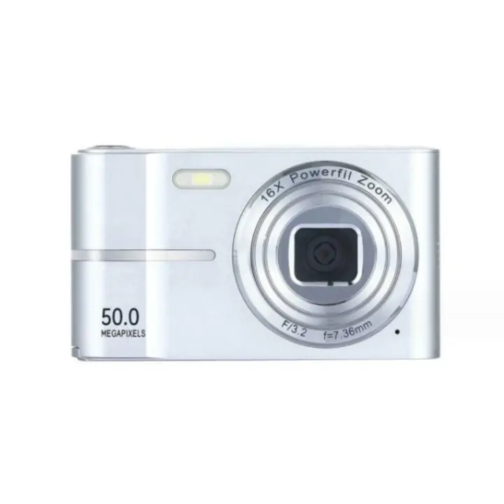 Cámara Digital Retro Clásica Portátil 4K 50MP Zoom Digital 16x Pantalla de 2,4 pulgadas - 1