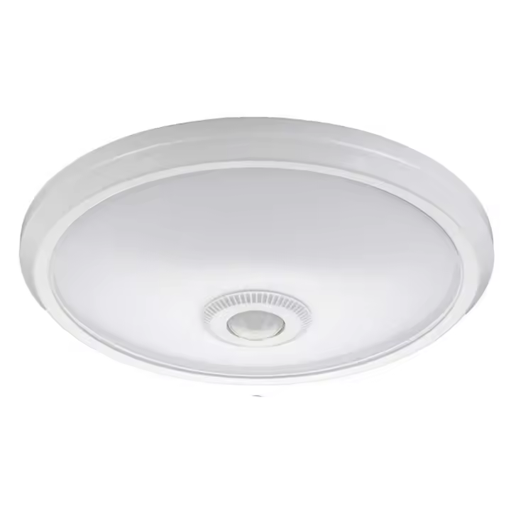 Edm Aplicar Superficie Led Con Sensor Y Luz De Emergencia 6400k 16w 1100 Lumens - 1