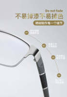 Gafas De Lectura Retro Para Negocios Con Luz Anti-Blanca Gafas Hiperéticas 0 +1.0 a +4.0 Para Hombres Y Mujeres Material De Lente Acrílico Estilo Clásico - details 2