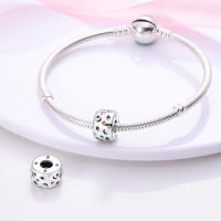 Colgante De Torre De Viaje Con Encanto De Gato Para Mujer Joyería Original De Pulsera Y Collar Plata Esmaltada 100% 2023 - details 183