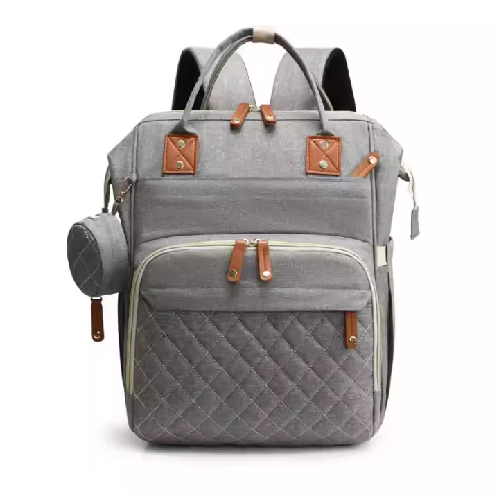 Mochipa Multifunctional para Bebés -Bolso Maternidad, Bolso Cambiador, Largo y De Gran Capacidad Para Viajes y Paseos Diarios, Resistant to Agua, Perfecto Para Pañales De Bebe, With Múltiples Bolsos y Apertura Ancha, ideal Para Padres Moderno - 1