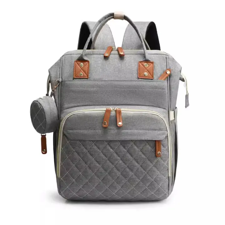 ILOVEHOME Mochila Multifuncional para Bebés -Bolso Maternidad, Bolso Cambiador, Ligero y De Gran Capacidad Para Viajar y Paseos Diarios, Resistente al Agua, Perfecto Para Pañales De Bebé, Con Múltiples Bolsillos y Apertura Ancha, Ideal Para Padres Moderno - 1