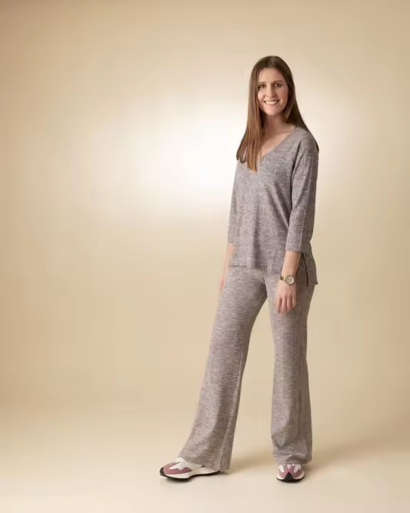 Yerse - 40130_113 - Pantalón De Punto Fluido - Mujer - 1