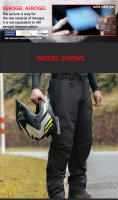 Pantalones De Motocicleta Para Hombres 3M Calientes Con Protección CE2 Pantalones De Ciclismo Motocross Resistentes Al Desgaste Y Aluminio Negro Talla S-5XL Temporada Primavera/Otoño Invierno - details 8