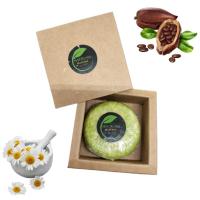 Champu Solido Natural Macruma para Cabellos Normales con Cacao y Manzanilla. 60gr - details 0