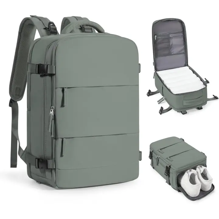 Mochila viaje cabina avion 40x20x25, mochila de viaje para cabina de Ryanair, maleta de cabina para avión, bolsa de cabina Easyjet, equipaje de mano para avión, mochila de senderismo - 1