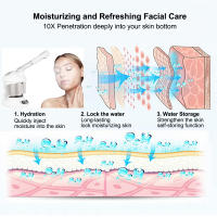 Vaporizador Facial Profesional Mist Humidificador Nano Hidratante Para Cuidado De La Piel Con Funciones De Rejuvenecimiento Y Limpieza Facial - details 3