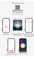 Luz De Techo Inteligente RGB Con Altavoz 30W 36W Reproducción De Música Bluetooth WIFI TUYA APP Decoración Para Hogar Dormitorio Sala De Estar - details 16