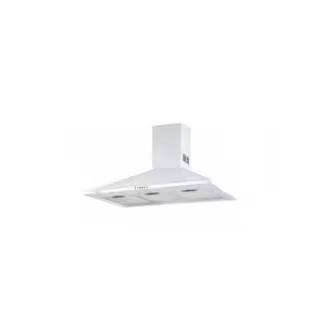 Campana Decorativa Cata OMEGA 900 WH 90 cm 645 m3/h 3 velocidades Blanco C - 1