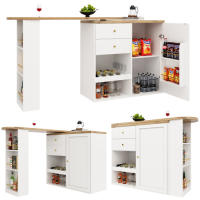 Mesa de bar giratoria 360° RisingFF, cuerpo principal 105 x 39 x 102 cm, adecuada para restaurantes, salas de estar, etc. - details 2