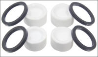 Pistón De Cerámica Para Freno De Disco De Bicicleta HEPPE Compatible Con SHIMANO M640 M810 M6120 M7120 M8020 M8120 M9120 Saint M820 4 Piezas Con Sellador Color Blanco - details 13