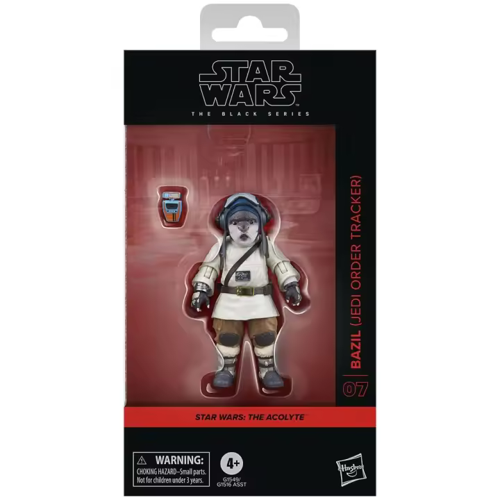 Figura Bazil Jedi Order Tracker The Acolyte Star Wars 15cmFigura  Coleccionable - Idea de Regalo- Mercancia Oficial - Juguetes para Niños y Adultos - Movies Fans - Muñeco para Coleccionistas y Exposición - 1