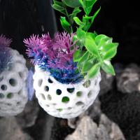 Cueva Miniatura Para Acuario Pequeño Hogar De Camarones Betta Escondite Para Peces Decoración Acuática Protector De Nidificación De Camarones - details 2