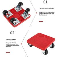 Dolly De Muebles Resistentes Con Ruedas 880LB Herramienta De Levantamiento Y Desplazamiento Fácil Rollos Grandes Para Muebles - details 9