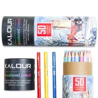 KALOUR Set De Lápices De Colores Profesionales 50/72/180/240/300 Pcs Lápices De Aceite Para Dibujos Y Pintura Artística Suministros Para Colorear - details 135