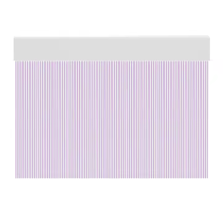 HOGUITA-Cortina Tiras PVC Para Puerta Exterior o Interior,Cortina Para Puerta Exterior Anti Insectos Mosquitos,12 Colores 90x210cm - 1