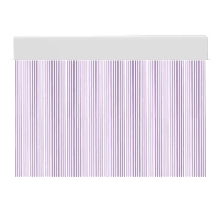 HOGUITA-Cortina Tiras PVC Para Puerta Exterior o Interior,Cortina Para Puerta Exterior Anti Insectos Mosquitos,12 Colores 90x210cm - 1