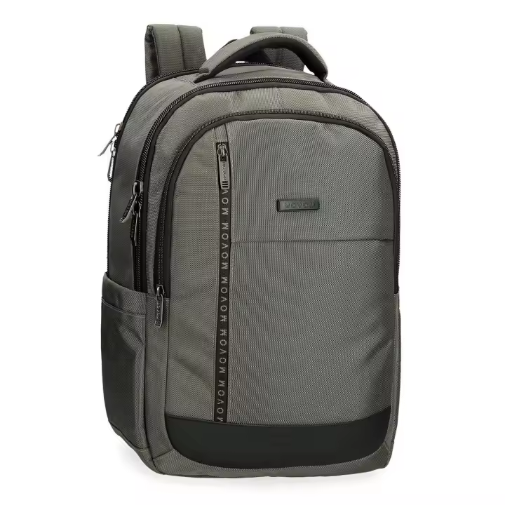 Mochila para portátil Movom Buster tres compartimentos gris - 1