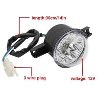 2 unids 12V LED ATV Delantero 125cc 150cc 250cc Faro 300cc Faros - details 1