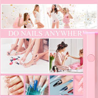 Lámpara Portátil Para Uñas Mini Secado Rápido USB Secadora De Uñas LED UV Mini Flashlight Pen Máquina Para Toda Polvo De Uñas - details 6