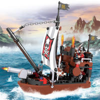 COGO Viking Ship Building Blocks 302 Piezas Modelo De Barco Vikingo Griego Para Niños 6+ Mitos Medievales Nórdicos Barco De Piratas Juguetes Educativos Compatible Con Lego - details 0