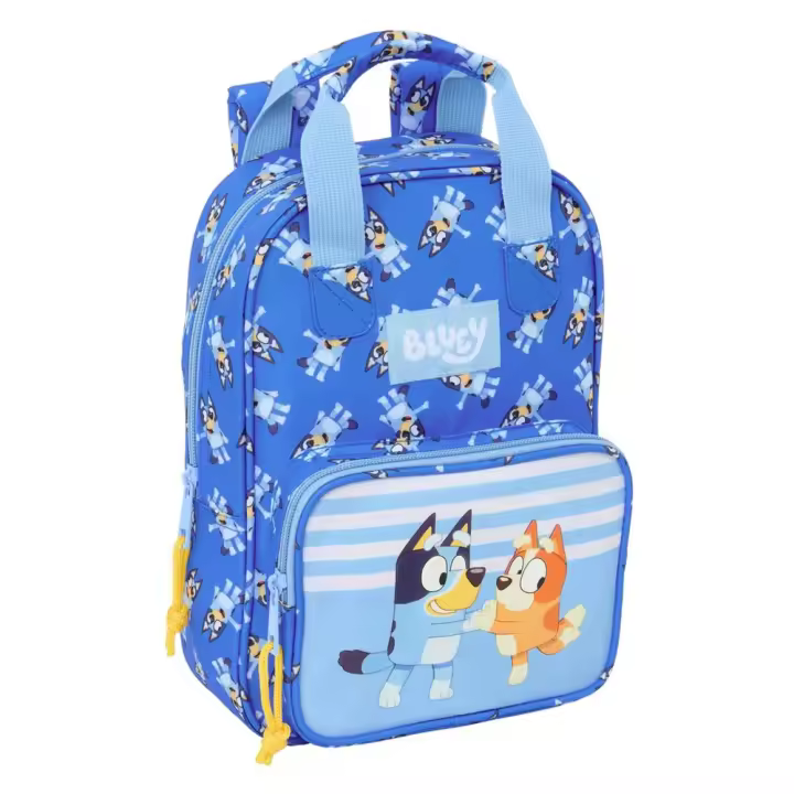 Mochila Infantil Con Asas Bluey "Let'S Play" 20x28x8 Cm (Safta 612534765) - 1