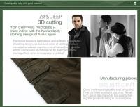 Pantalones De Cargo Para Hombre Pantalones Casuales De Algodón Para Exterior Senderismo Táctico Ropa De Trabajo Entrenamiento Y Ejercicio - details 16