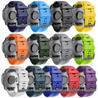 Correa De Silicona QuickFit Para Reloj Garmin Fenix 6 6X pro 7 7X 5X 5 plus Fenix8 Forerunner 955 965 Tactix 8 Brazalete Unisex - details 2