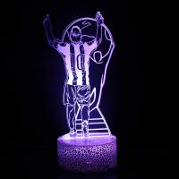 Luz Nocturna LED 3D De Cristiano Nathan Footballer 7/16 Colores Variables Iluminación Visual Para Decoración De Hogar Y Regalo Para Fanáticos Forma Redonda Fuente De Luz LED Sin Baterías Incluidas - details 15