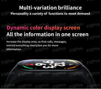 M7 smart bracelet, color screen sports bracelet, multifunctional bracelet with pedometer, heart rate, blood pressure, sleep music - details 1