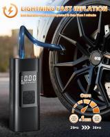 Compresor de Aire portátil para inflar neumáticos, Bomba de Aire Eléctrica de 150 PSI para neumáticos de Automóvil, Con medida - details 0