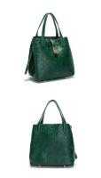 Bolso Bandolera Para Mujer CH Embossed Con Diseño De Impresión De Letras Gran Capacidad Elegante Temperamento Bolso De Mano Casual - details 19