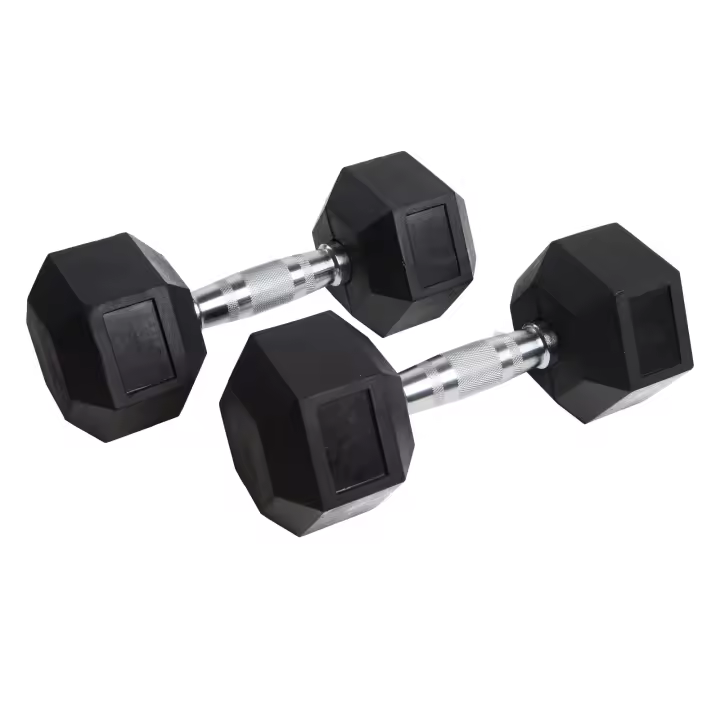 OZIO FITNESS Mancuernas Hexagonales 47,5 kg (par) Fitness Musculación - 1