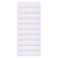 vidaXL Toallas de baño 10 uds 100x150 cm 360 gsm 100% algodón en color Gris/Antracita/Tuquesa y más - details 3