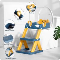 1st Adaptador Wc Niños, plegable Portatil Infantil Asiento Inodoro, Inodoro de Entrenamiento 2 en 1 Para Niños, Consejo de Seguridad, Taburete de Escalera - details 0