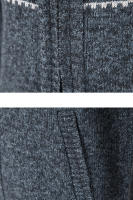 Chaqueta De Navidad Para Hombre Cardigan De Punto De Cuello Alto Estilo Casual De Fleece Algodón De Poliéster Calidad Superior Con Bolsillos - details 5