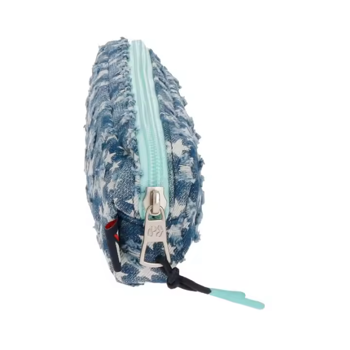 Pepe Jeans Moda Escolar Denim Estrellas Azul Monederos y Estuches para Mujer - 1