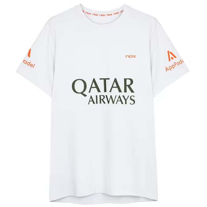 Camiseta Nox Agustin Tapia Sponsors AT10 Blanco 2024 - 1