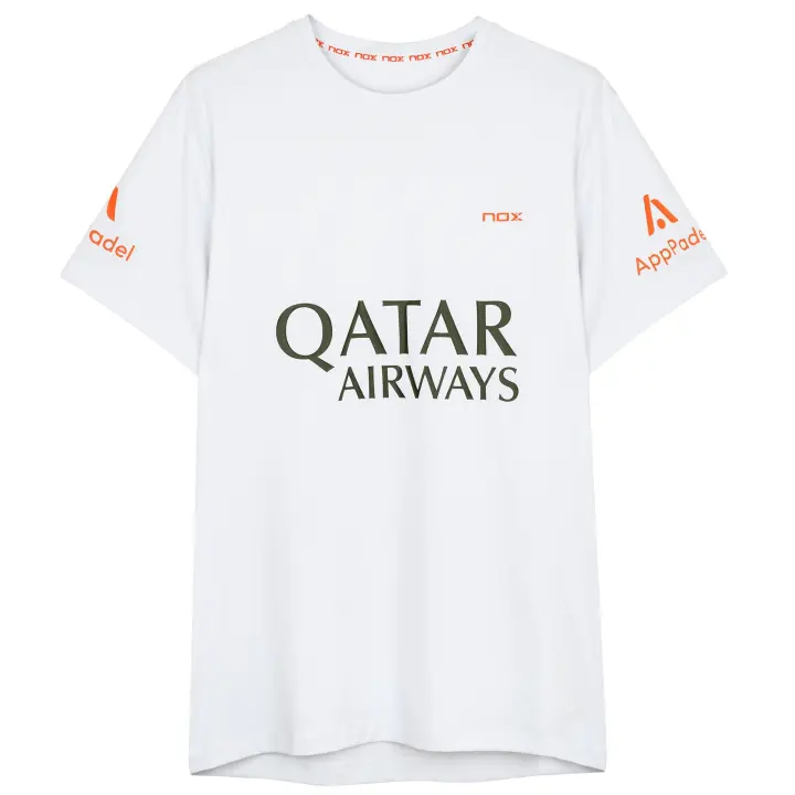 Camiseta Nox Agustin Tapia Sponsors AT10 Blanco 2024 - 1