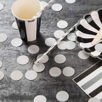 Confeti De Estrellas Brillantes Para Bodas Y Fiestas Decoración De Mesa Y Fiesta 1.2'' En Diámetro Gold 200 Piezas - details 9