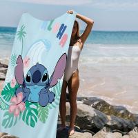 Toalla De Playa Microfibra Amine S-Stitch Impresa Absorbente Y Suave Para Yoga Natación Running Senderismo 30x60 Cm 76x182 Cm - details 9