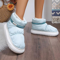 Botas De Piel De Sisal Gruesa Y Antideslizantes Para Mujer Invierno 2024 Nuevas Impermeables Con Suela Gruesa Y Lining De Peluche Botines De Tobillo Cálidos Y Lindos En Colores Variados Talla 36-41 - details 3
