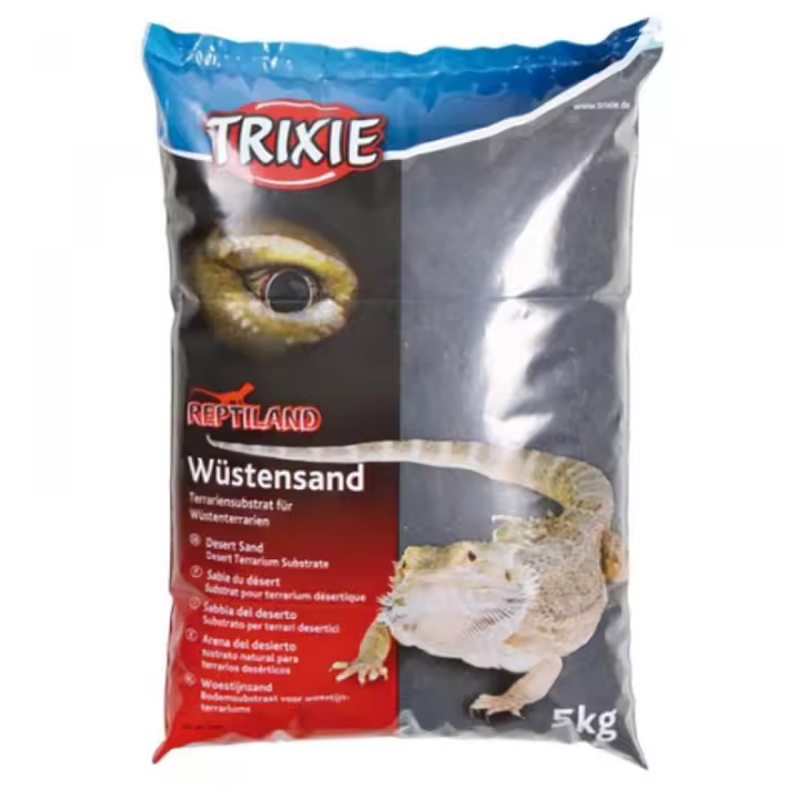 TRIXIE Basic sand for desert terrariums, 5 kg, white - 1
