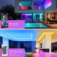 Tira De Luces LED RGB Bluetooth 5V USB Para Decoración De Habitaciones Y Fiestas Control Remoto Y App Sincronización Con Música Luz Neón De Tira De Neón Para Iluminación De Ambientes - details 8