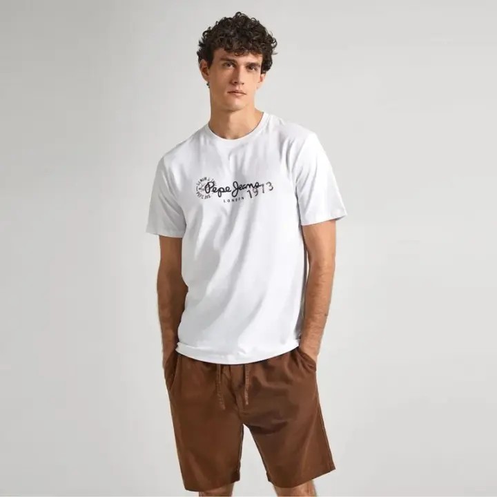 Textil Sportwear marca Pepe Jeans modelo Pm509373-800 para hombre en color blanco - 1