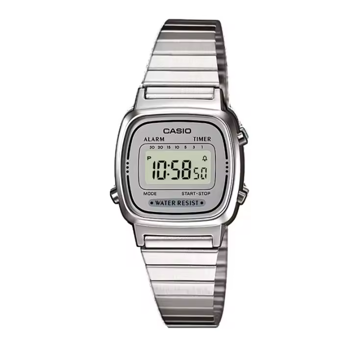 Reloj Casio Mujer LA670WEA-7EF | Acero Inoxidable Plateado - 1