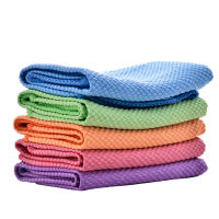 Toallas De Limpieza Microfibra Super Absorbentes Reutilizables Para Cocina Hogar Antigrasa Toallas De Escamas De Pescado - details 6